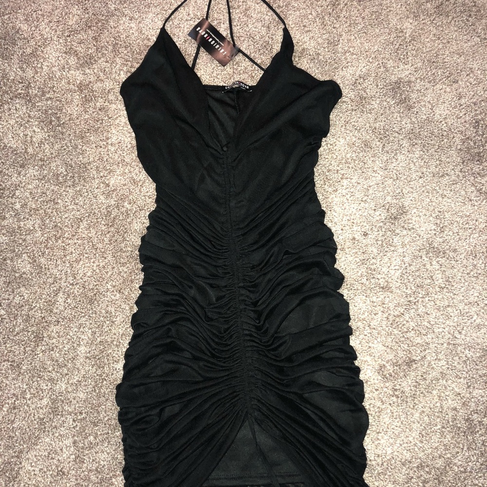 Ruched Fashion Nova Dress 🔱 Sz M